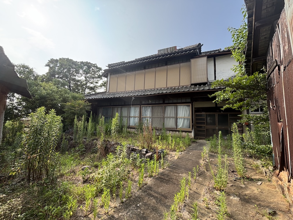 古墳と田んぼと海と