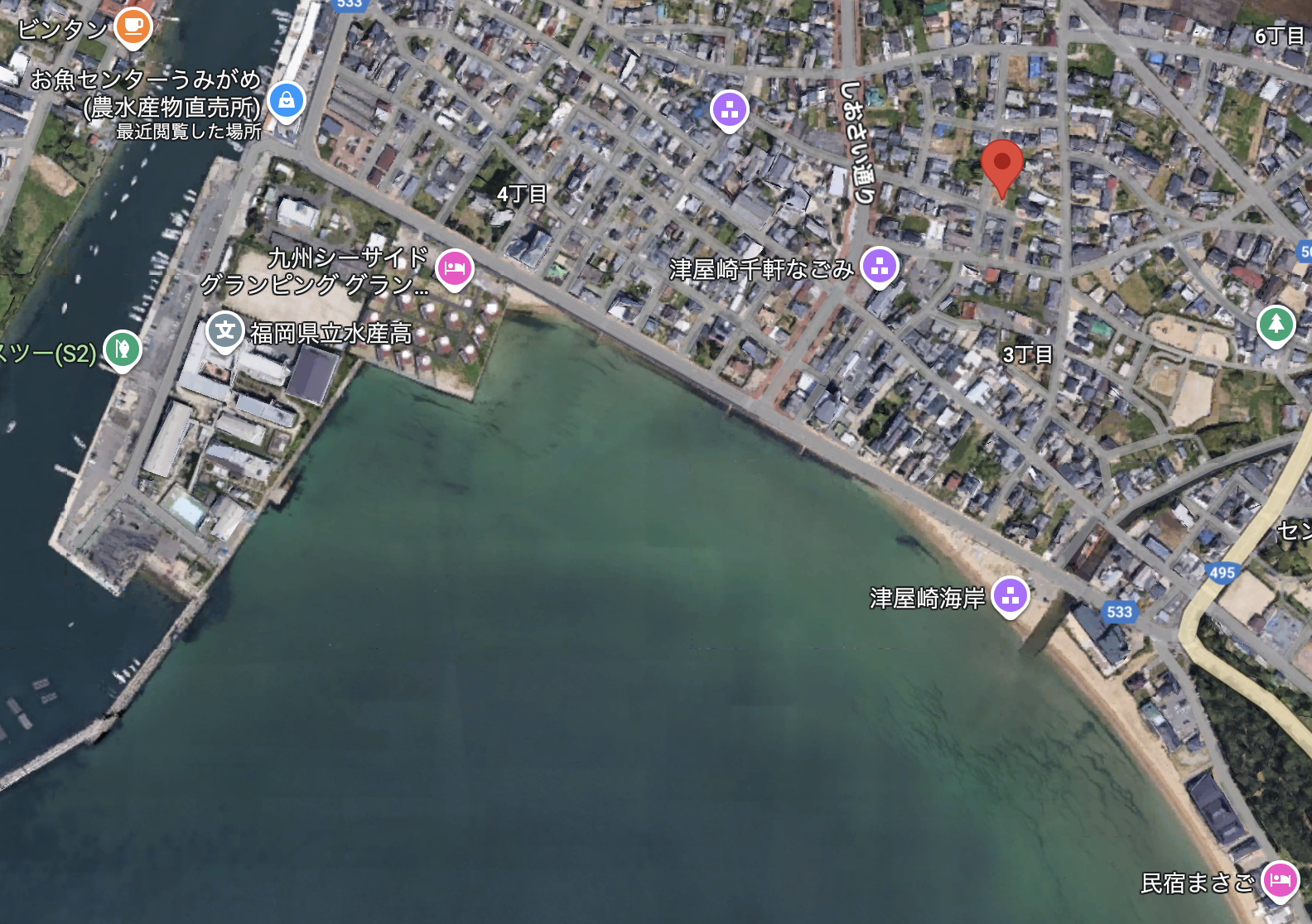 福津市津屋崎3丁目A号地(角地)